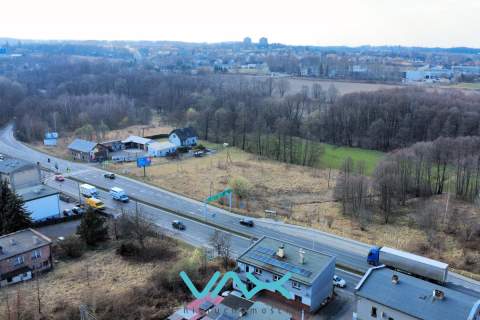 Działka inwest. przy DK81 idealna pod usługi
