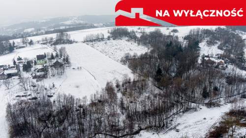 Działka rolna 1,27 h Siedliska, piękny widok