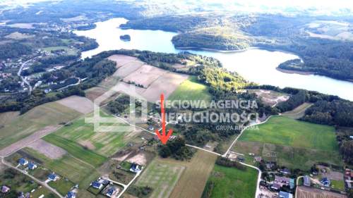 Duża działka w Brodnicy Górnej blisko jeziora