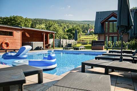 Luksusowy obiekt komercyjny wyciąg SPA góry