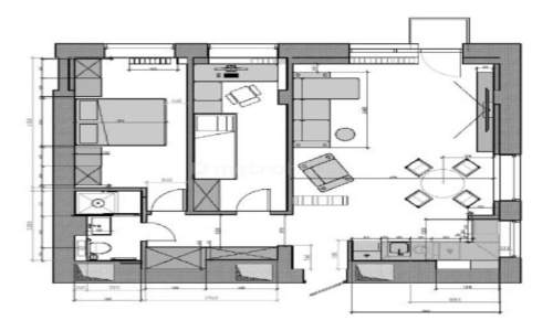 Mokotów, 3 pokoje, 57 m2, balkon, po remoncie
