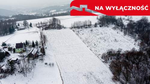 Działka rolna 1,27 h Siedliska, piękny widok