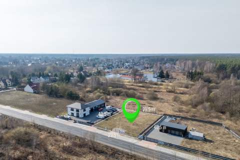Działka mieszkaniowo-usługowa 1200m2
