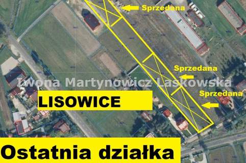 Działka budowlana Lisowice - Prochowice