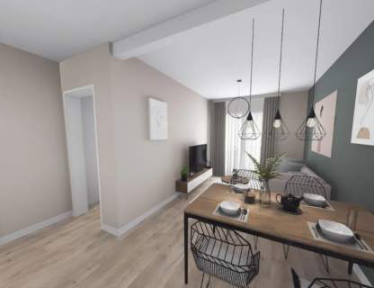 NOWE wykończone pod klucz 34,69 m2 2 POKOJE