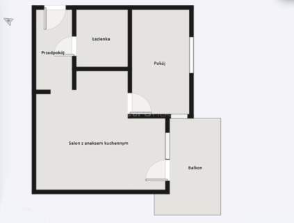 Mieszkanie na sprzedaż, 42,37 m2, Kołobrzeg