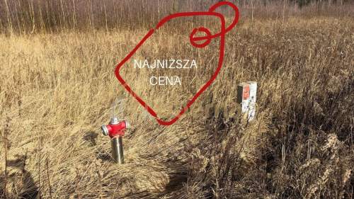 Działka 1552 m2 Żółwia Błoć - 44,91 zł/m2