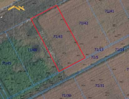 Działka 10 arów Masłomiąca, 16 km do Krakowa