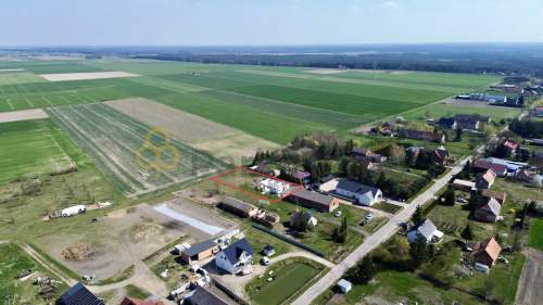 Działka 1521 m2 z rozpoczętą budową