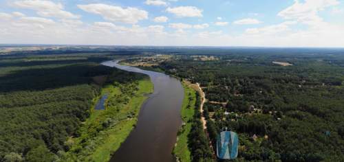 Działka siedliskowa z WZ nad rzeką Narew