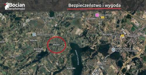 Działka na nowopowstającym osiedlu - Warzno 