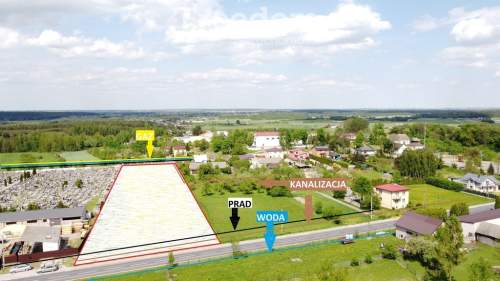 Działka inwestycyjna 0,78 ha w Centrum Mirca