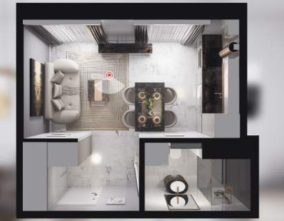 Nowe mieszkanie CENTRUM 25,11 M2