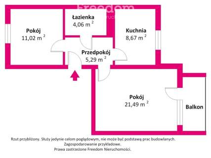 Przestronne, 2 pok., 51 m2, Legionowo ul. Suwalna