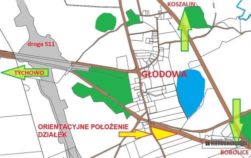 NA RATY działka budowlana 35 km od Koszalina - Gło