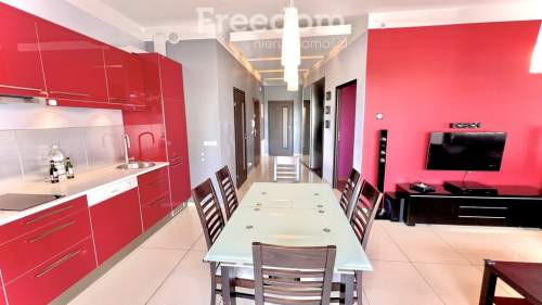 Apartament w Baltic Park Plaża z narożnym tarasem.