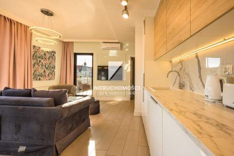 Apartament inwestycyjny 53 mkw, Kormoran, balkon