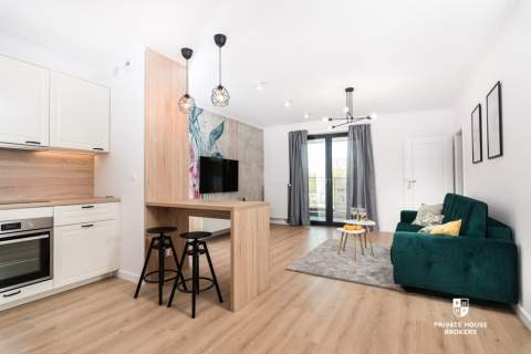 Wiślane Tarasy 2.0 Apartament 49 m2 z Balkonem
