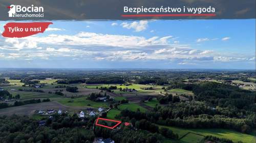 Uzbrojona, płaska, słoneczna działka budowlana 