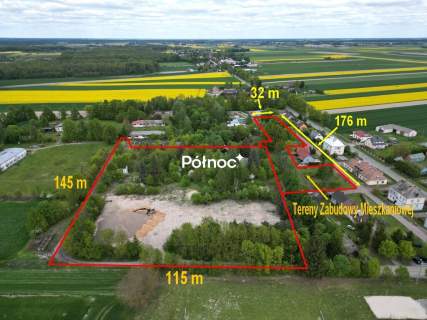Dwie działki przemysłowa i budowlana - Podedwórze