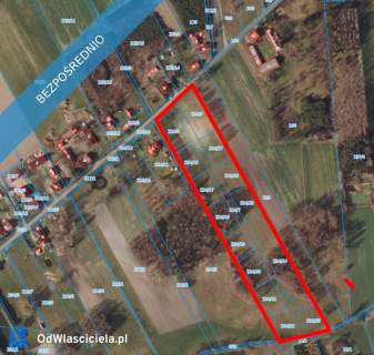 Działka budowlana 2,14ha - 3km do Koła w m. Chojny, z warunkami...