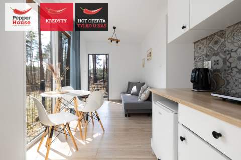 Jezioro Garczyn działka z 4 domkami po 20,45m2