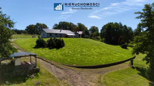 Posiadłość, dom 232m, 1,25ha działka - Trzebcz
