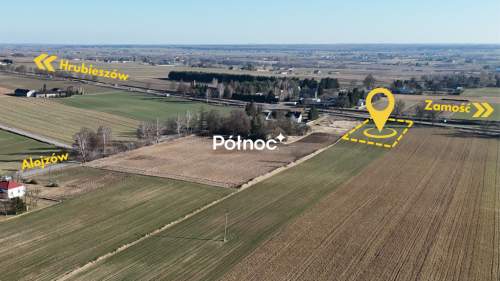 Działka komercyjna 0,30 ha przy DK74 Alojzów