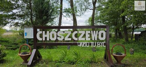 Duża działka blisko jeziora Jełmuń.