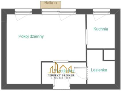 Kawalerka z potencjałem na 2 pokoje Śródmieście