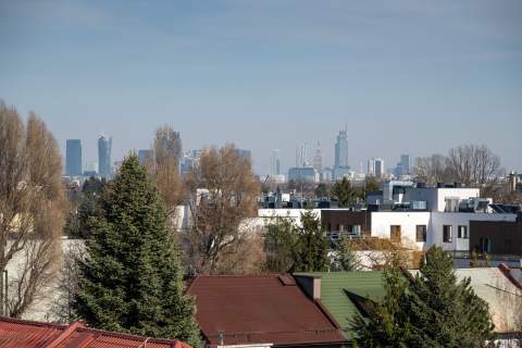 Dwupoziomowy apartament, 3 tarasy, ostatnie piętro, panorama
