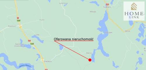 Działki rekreacyjne Jezioro Maróz, otulina lasu