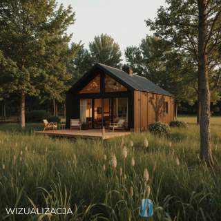 Działka siedliskowa z WZ nad rzeką Narew