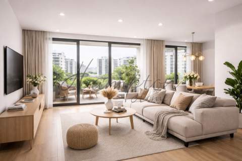Nowoczesny Apartament 54,75 m 3 Pokoje Balkon