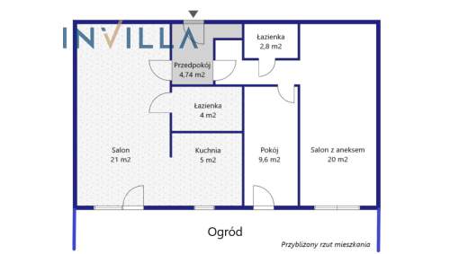 2 apartamenty w 1 lokalu Marina, w sercu Gdańska