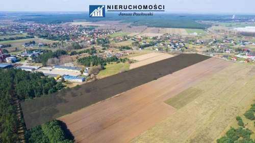 działka przemysłowa 5,48ha, Sobin