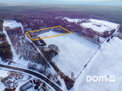 Działka 1,104 HA Media w drodze RM