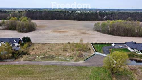 Sokółki, działka 8,39 a pod dom prąd w drodze