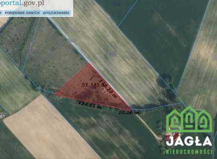 Ostrowite gm.Lniano działka 5168m2 Jez. Ostrowite