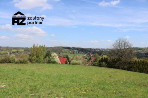 Fajna działka budowlana na wzniesieniu