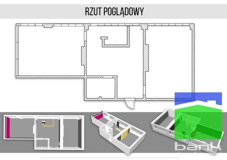 Górna / Dąbrowa - lokal o pow. 98 m2 I piętro