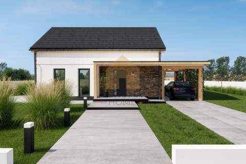 Ekologiczny domek 90m2/ ogród/ taras/ działka 10ar