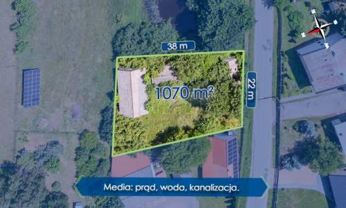Działka budowlana na sprzedaż Żuraw