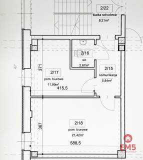 Lokal biurowy 42 m2