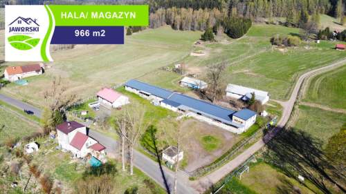 Hala, magazyn w Łącznej gm. Mieroszów