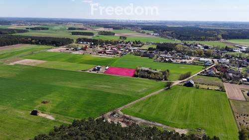 Działka budowlana 4042 m Niesłabin MPZP Las