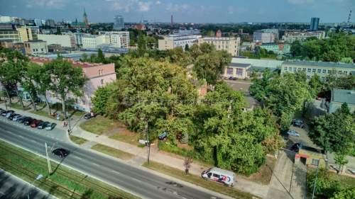 Działka inwestycyjna przy al. Politechniki w Łodzi