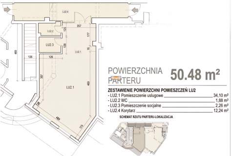 Lokal front do wynajęcia na Placu Getta