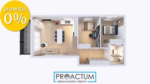 62,13 m2-3pokoje,winda,balkon,ogrzewanie podłogowe