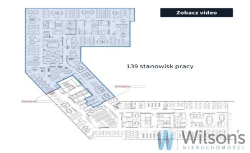 Podnajem Biura - 2 090 m2. przy CH Arkadia.